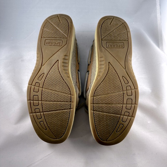 💚 - SPERRY TOP SIDER ANGELFISH WOMEN’S SIZE 6. TAN - Picture 6 of 7